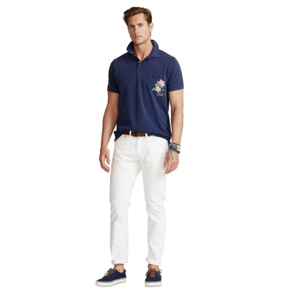 NWT Polo Ralph Lauren
Custom Slim Fit Floral Mesh Polo Shirt - Picture 2 of 8